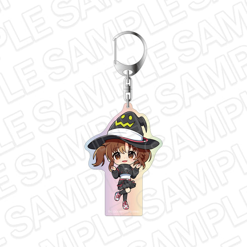 『アイドルマスター シンデレラガールズ』オーロラアクリルキーホルダー 十時愛梨 サイバーウィッチ ミニキャラ ver.