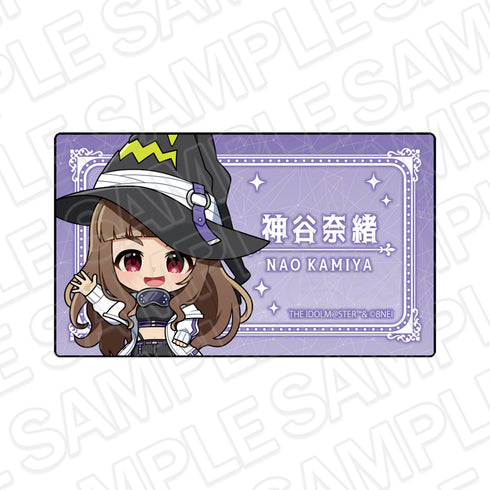 『アイドルマスター シンデレラガールズ』アクリルネームバッジ 神谷奈緒 サイバーウィッチ ミニキャラ ver.