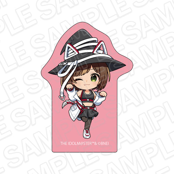 『アイドルマスター シンデレラガールズ』ダイカットステッカー 前川みく サイバーウィッチ ミニキャラ ver.