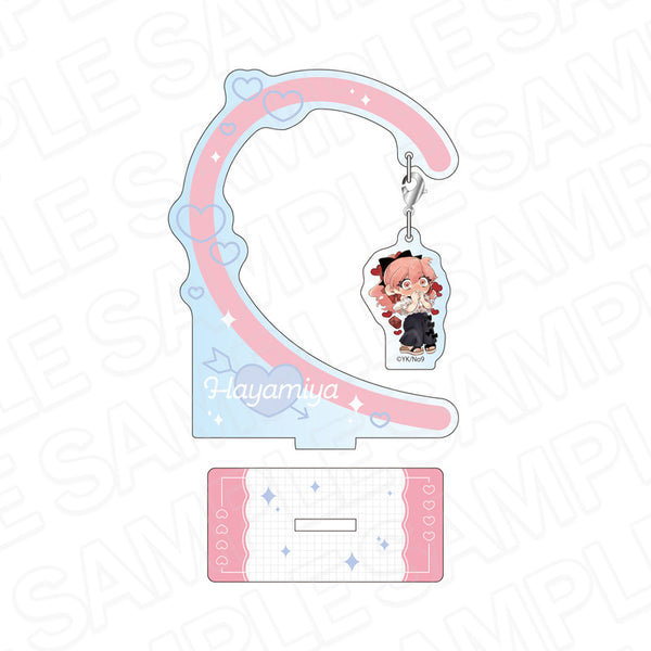 "I Don't Like Haruno-san at All" Wobbly Acrylic Stand: Suzuri Hayamiya (Chibi Version)