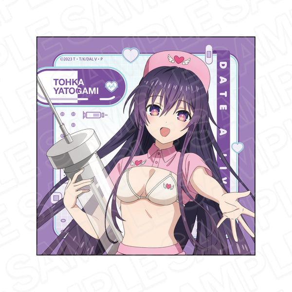 『デート・ア・ライブV』マイクロファイバー 夜刀神十香 南の島のナース ver.