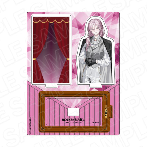 『BOYS be MAID!~御曹司メイドボーイ部の日日~』レイヤーアクリルスタンド 妃崎 余花 レヴュー・ド・ヴェール ver.