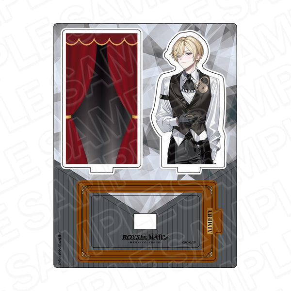 『BOYS be MAID!~御曹司メイドボーイ部の日日~』レイヤーアクリルスタンド エメリ・スノワール レヴュー・ド・ヴェール ver.