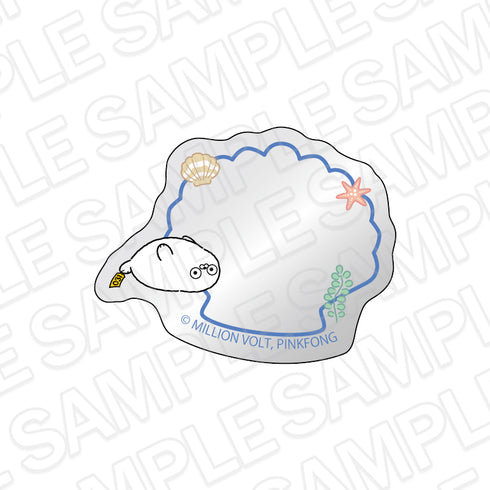『SEALOOK』ミラーアクリルステッカー ベイビーザラシ