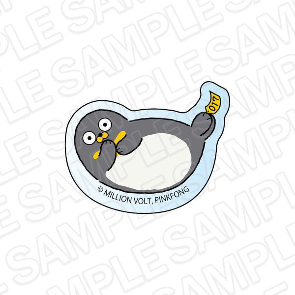 『SEALOOK』ゆらゆらアクリルブロック ペンギンザラシ