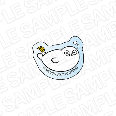 『SEALOOK』ゆらゆらアクリルブロック ベイビーザラシ