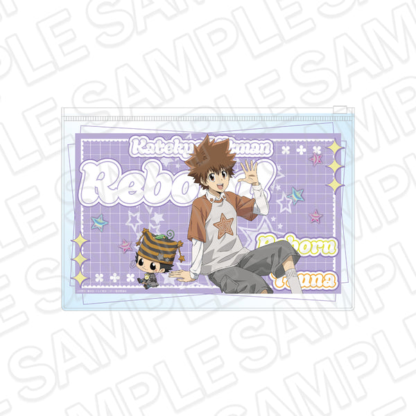 『家庭教師ヒットマンREBORN!』クリアポーチ リボーン&沢田 綱吉 STAR ver.