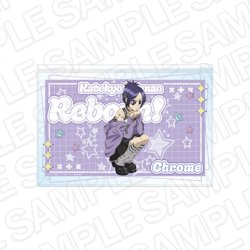 『家庭教師ヒットマンREBORN!』クリアポーチ クローム髑髏 STAR ver.