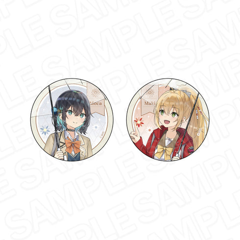 『AHSキャラクターズ』カンバッジセット 弦巻マキ&宮舞モカ rain ver.
