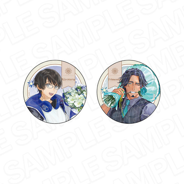 『AHSキャラクターズ』カンバッジセット 氷山キヨテル&フリモメン flower ver.