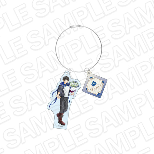 『AHSキャラクターズ』ワイヤーキーホルダー 氷山キヨテル flower ver.