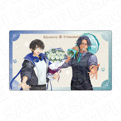 『AHSキャラクターズ』ラバーデスクマット 氷山キヨテル&フリモメン flower ver.