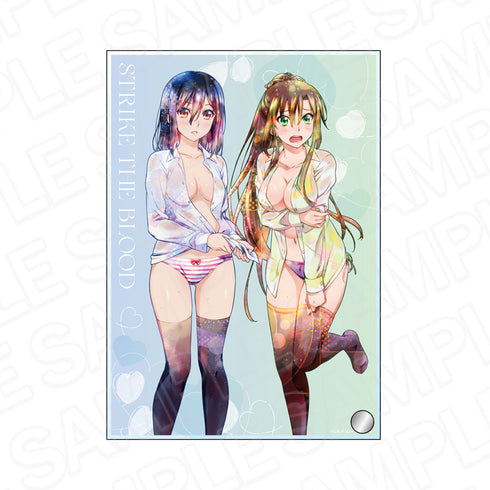 『ストライク・ザ・ブラッドFINAL』ミニアクリルアート PALE TONE series 雪菜&紗矢華 Yシャツ ver.