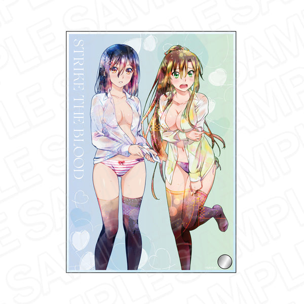 『ストライク・ザ・ブラッドFINAL』ミニアクリルアート PALE TONE series 雪菜&紗矢華 Yシャツ ver.