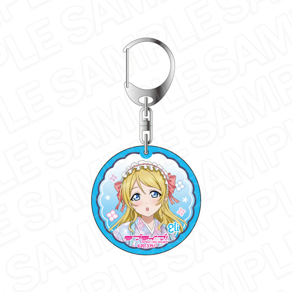 『ラブライブ!』ラメアクリルキーホルダー 絢瀬絵里 茶寮 ver.
