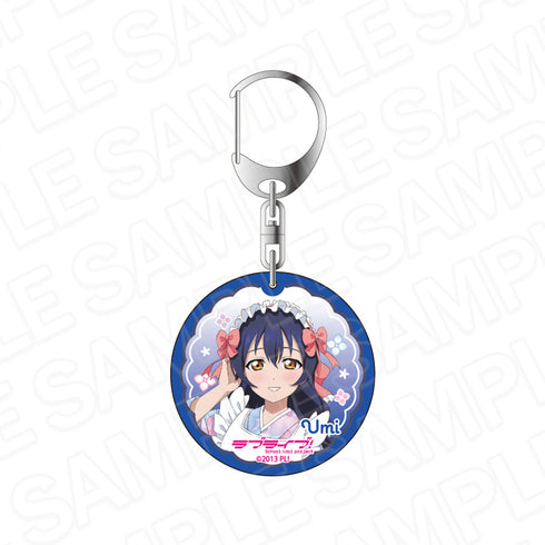 《Love Live!》亮片壓克力鑰匙圈 園田海未 茶寮版