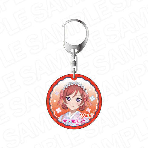 『ラブライブ!』ラメアクリルキーホルダー 西木野真姫 茶寮 ver.
