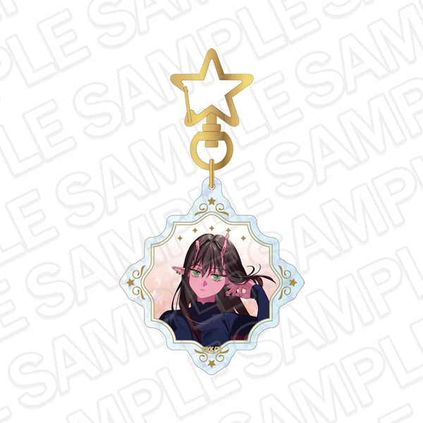 "Galaxy Express" Milky☆Subway Hologram Keychain: Akane Party Ver.