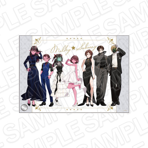 『銀河特急』ミルキー☆サブウェイ ミニアクリルアート A Party ver.