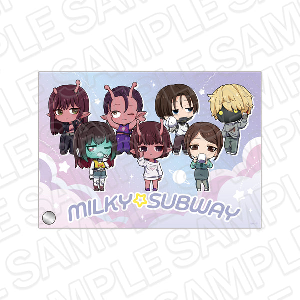 『銀河特急』ミルキー☆サブウェイ ミニアクリルアート B Morning ver.