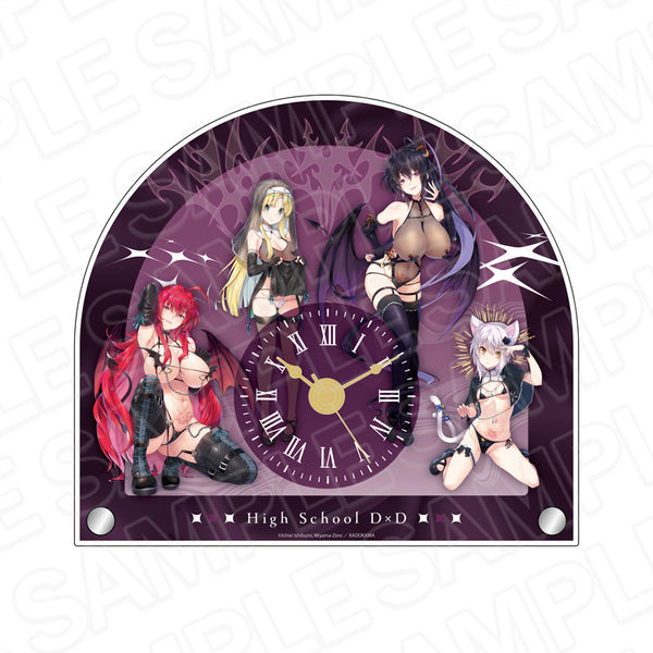 『ハイスクールD×D』アクリルクロック サキュバス&シスター ver.