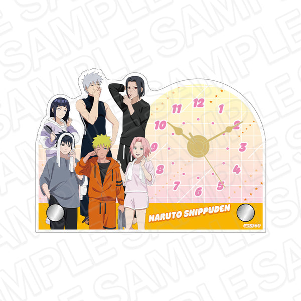 『NARUTO-ナルト- 疾風伝』ミニアクリルクロック モーニング ver.