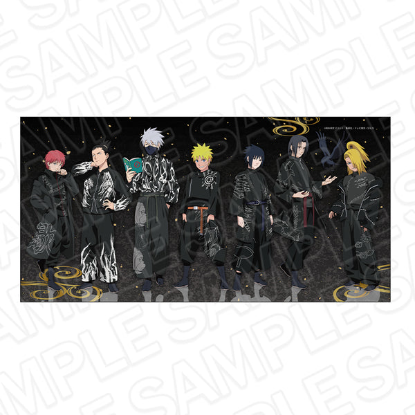 『NARUTO-ナルト- 疾風伝』バスタオル ブラックコーデ ver.