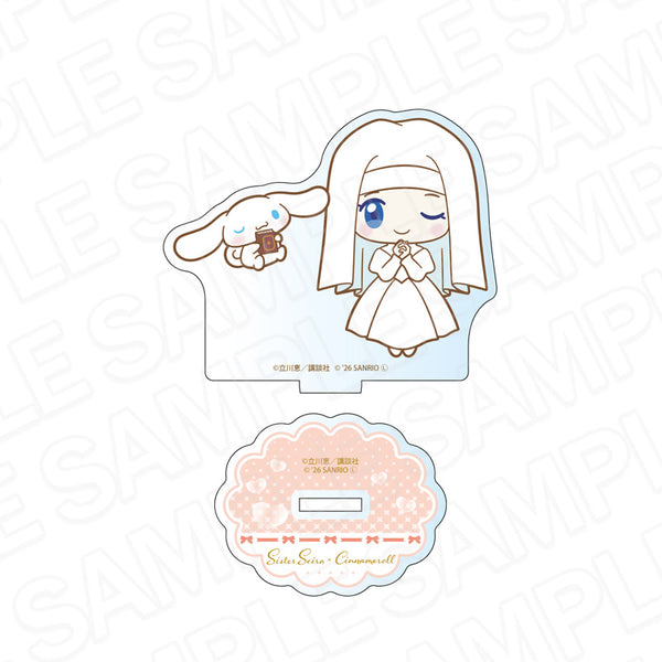 『怪盗セイント・テール×サンリオキャラクターズ』アクリルフィギュア シスター×シナモロール
