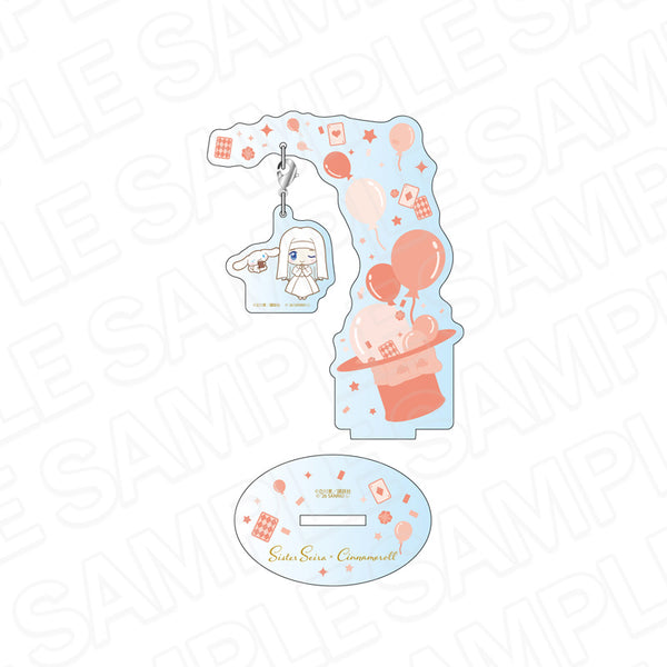 『怪盗セイント・テール×サンリオキャラクターズ』ふらふらアクリルスタンド シスター×シナモロール