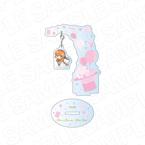 『怪盗セイント・テール×サンリオキャラクターズ』ふらふらアクリルスタンド 羽丘芽美×ハローキティ