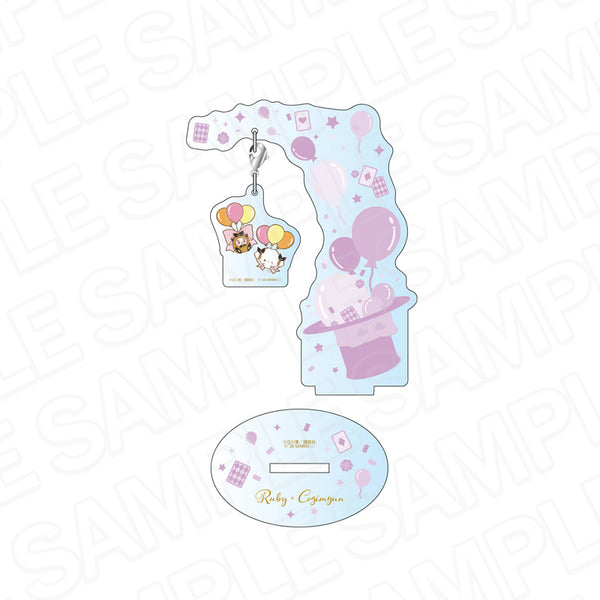 『怪盗セイント・テール×サンリオキャラクターズ』ふらふらアクリルスタンド ルビィ×こぎみゅん