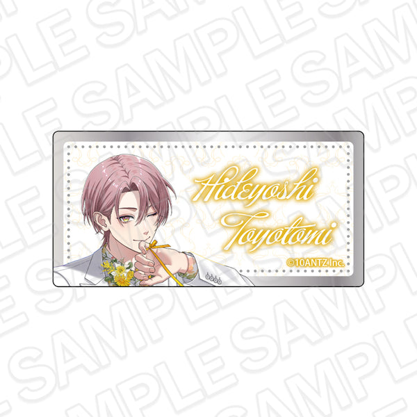 『戦国 A LIVE』アクリルネームバッジ 豊臣秀吉 3rd Anniversary ver.