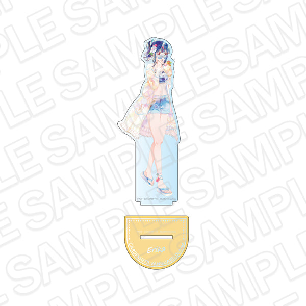 『カードファイト!! ヴァンガード Divinez デラックス決勝編』デカアクリルスタンド PALE TONE series 明星エリカ バカンス ver.