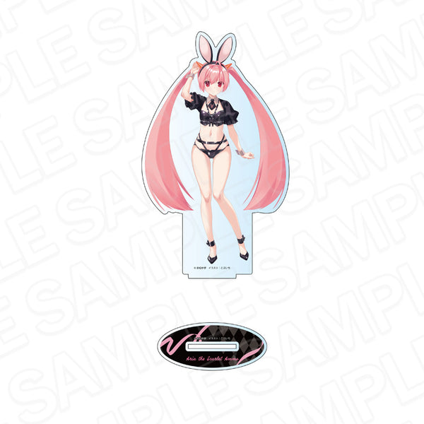 "Aria of the Crimson Bullet" Hologram Large Acrylic Stand: Aria Kanzaki H. - Bondage Bunny Ver.