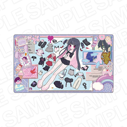 "Decorate & Decoration" Rubber Desk Mat