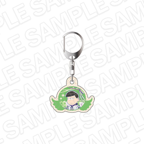 『おそ松さん』ラメアクリルキーホルダー チョロ松 Angel ver.
