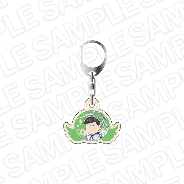 『おそ松さん』ラメアクリルキーホルダー チョロ松 Angel ver.