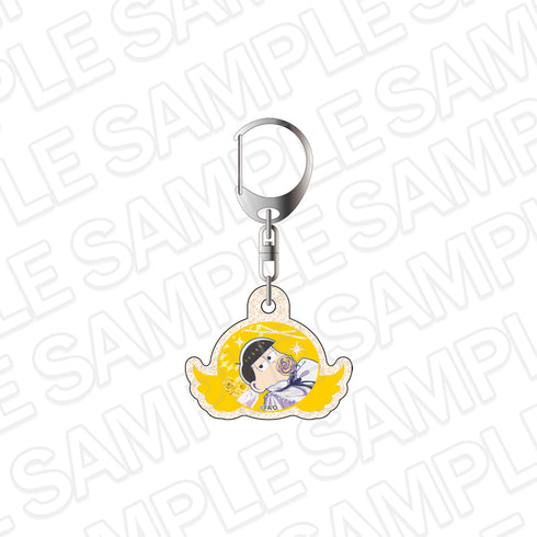 『おそ松さん』ラメアクリルキーホルダー 十四松 Angel ver.