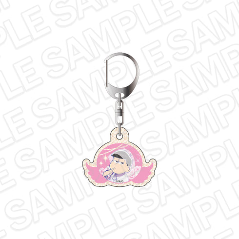 『おそ松さん』ラメアクリルキーホルダー トド松 Angel ver.