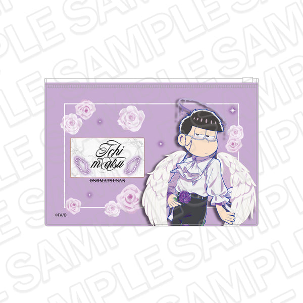 『おそ松さん』クリアポーチ 一松 Angel ver.