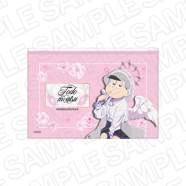 『おそ松さん』クリアポーチ トド松 Angel ver.
