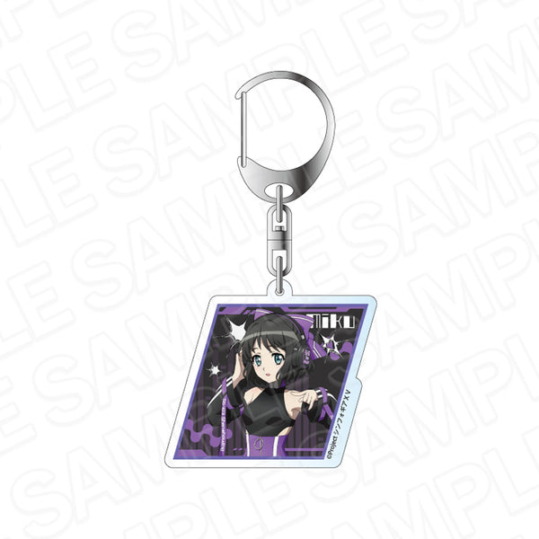 《戰姬絕唱 Symphogear XV》全息投影壓克力鑰匙圈 小日向 未來 DJ 版