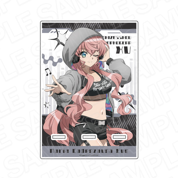 《戰姬絕唱 Symphogear XV》壓克力手機支架 瑪麗亞・卡登察夫娜・伊芙 DJ 版