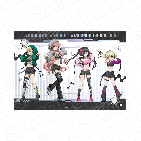 《戰姬絕唱 Symphogear XV》迷你壓克力藝術品 瑪莉亞&調&切歌&卡蘿爾 DJ 版