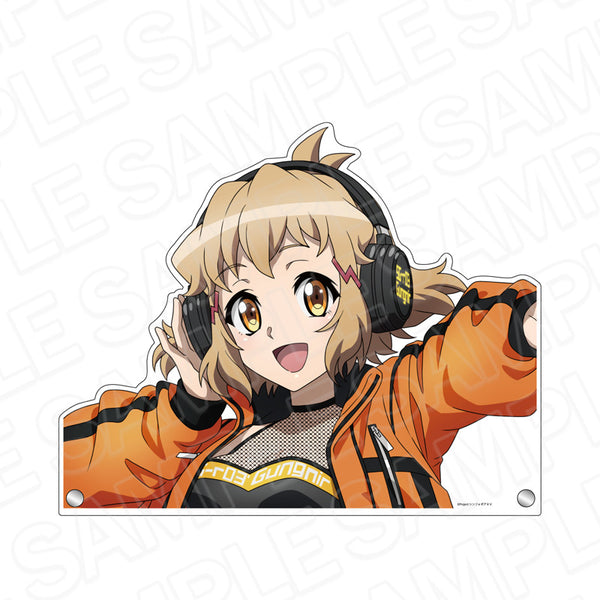 《戰姬絕唱 Symphogear XV》特大模切壓克力立牌 立花響 DJ 版
