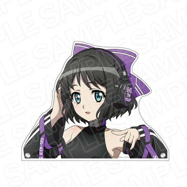 『戦姫絶唱シンフォギアXV』特大ダイカットアクリルボード 小日向 未来 DJ ver.