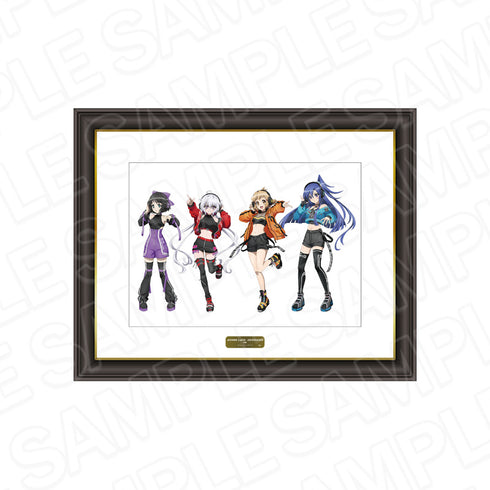 《戰姬絕唱 Symphogear XV》紀念插畫 響&翼&克里斯&未來 DJ 版