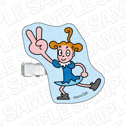 『コニーちゃん』アクリルヘアクリップ チョキ