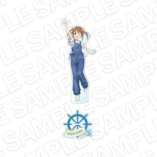"High School Fleet" Large Acrylic Stand: Akino Misaki 10th Anniversary Ver.