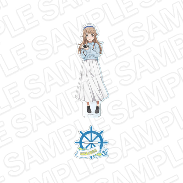 "High School Fleet" Large Acrylic Stand: Sachiko Nasa 10th Anniversary Ver.